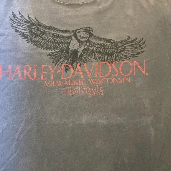 Vintage 90’s All Sport Harley Davidson Milwaukee Wisconsin Old Style T-Shirt - Picture 11 of 15